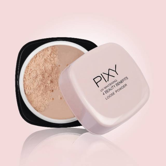 ✿ELYSABETHME✿ PIXY uv whitening loose powder bedak tabur serap minyak makeup