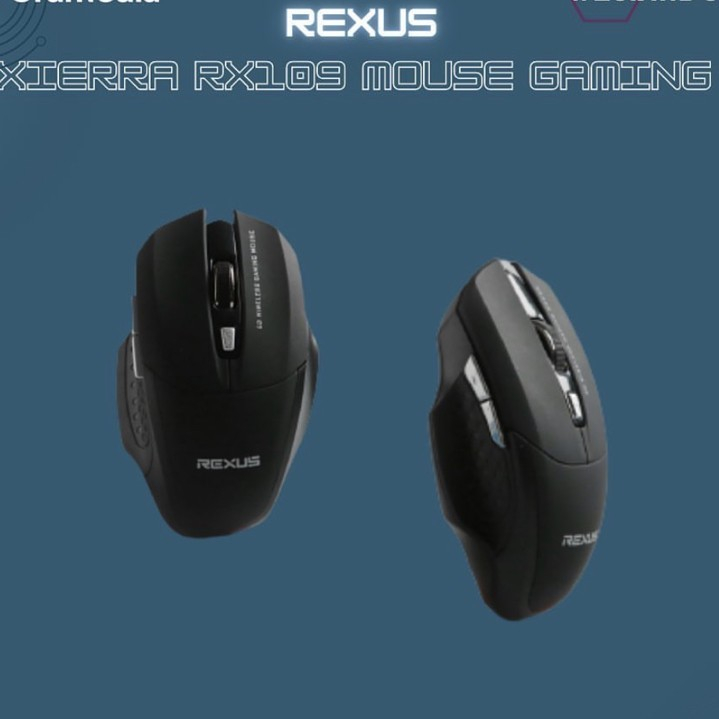 Rexus Mouse Wireless Gaming RX-109 Nano Receiver RX 109