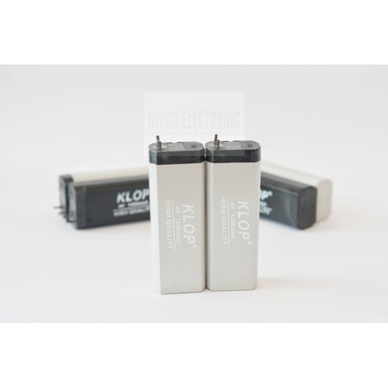 BATERAI AKI KLOP 1200 MAH 9X 3.2X 2.1 CM