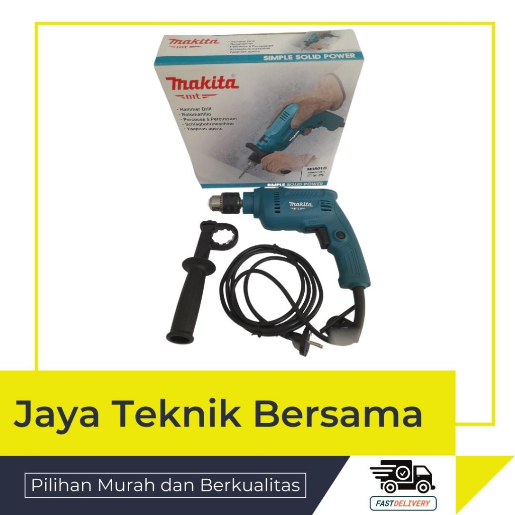BOR MAKITA 16MM M0801B/ DRILL ELECTRIC MAKITA 16MM MURAH