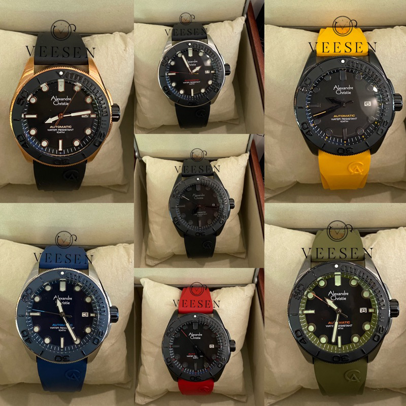 Jam Tangan Alexandre Christie Ac 3042 Original Pria