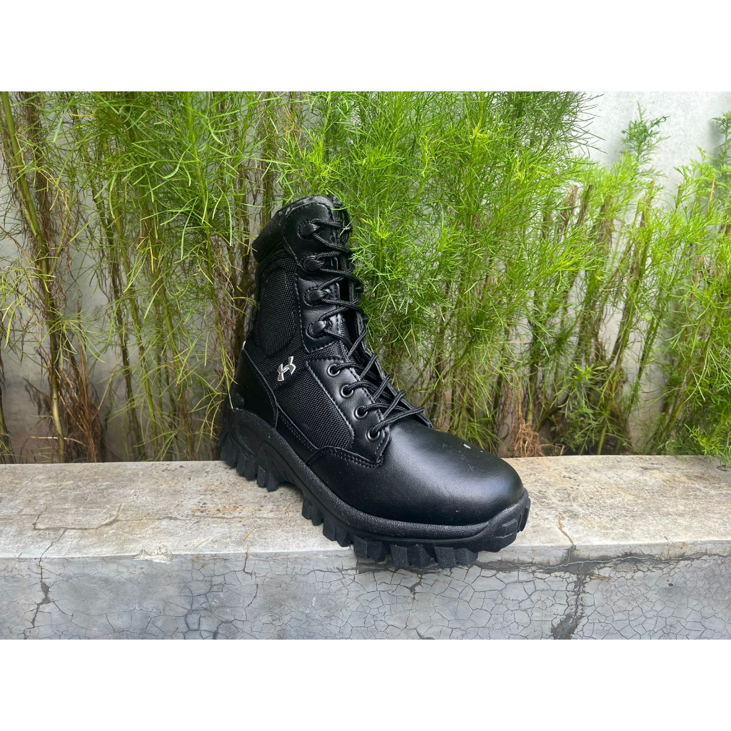 Sepatu ua hitam tactical/Sepatu 568 hitam import/Sepatu obral/Sepatu cuci gudang import