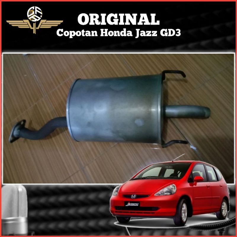 Knalpot Original Honda Jazz GD3 Knalpot Bolt On Honda Jazz GD3