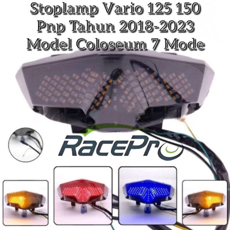 Lampu Stop Vario 125/150 Running led