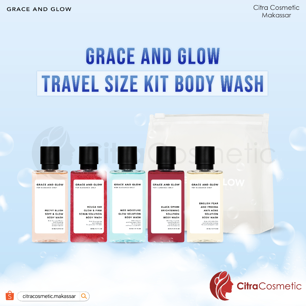 Grace and Glow Travel Size Kiit Body Wash