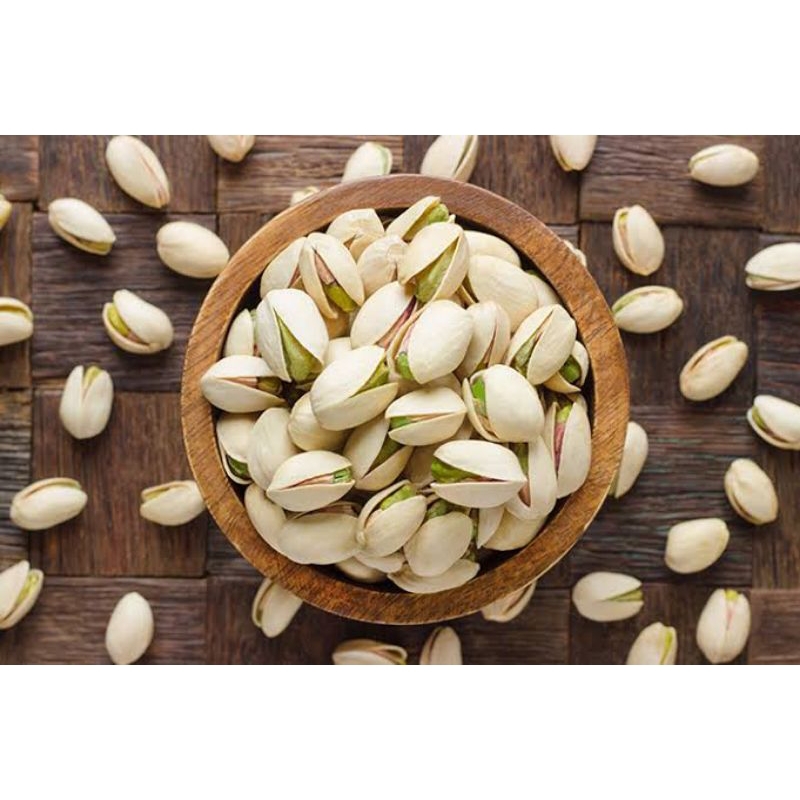 

Kacang Pistachio Panggang Renyah, Kacang Fustuk Premium