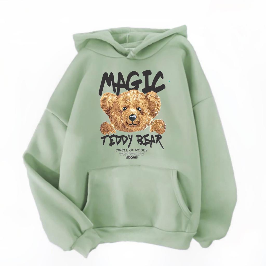 (Custom Size) MAGIC TEDDY Hoodie Sweater Kekinian