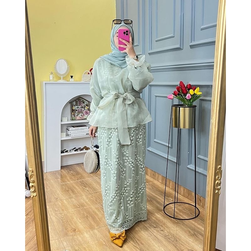 UMIERA BRUKAT DRESS / DRESS PESTA / DRESS BROKAT / DRESS KONDANG/ DRESS SER