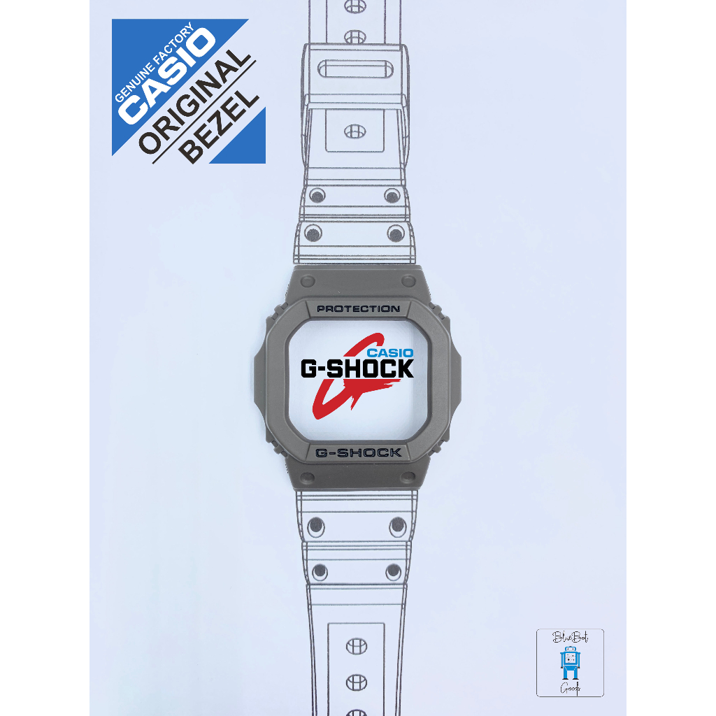 Bezel Casio G-shock original parts GLS5600CL-5 Glide square