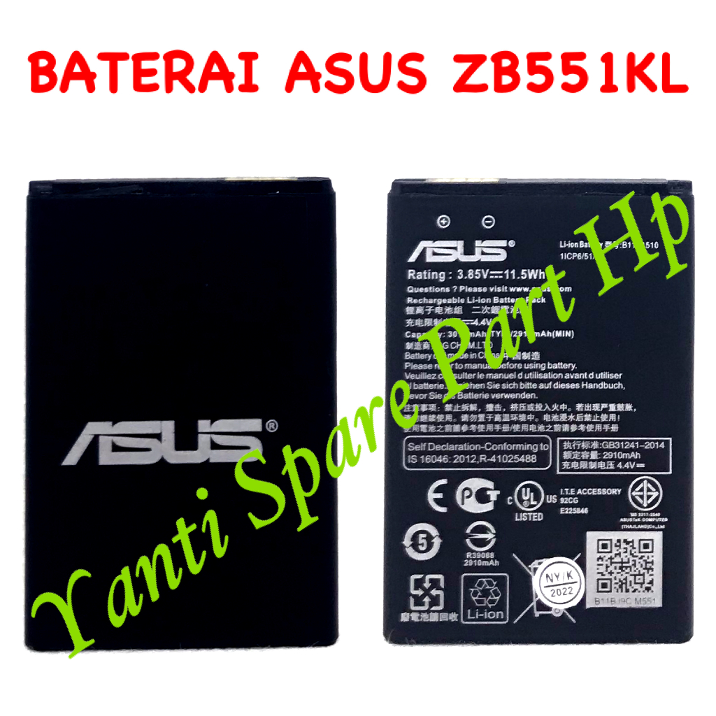 Baterai Asus Zenfone Go 5.5 ZB551KL C11P1510 Original New