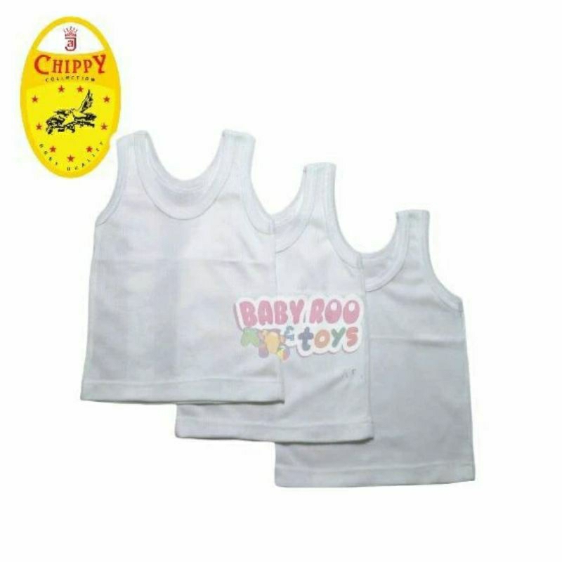 CHIPPY SINGLET ST165 PUTIH KIDS