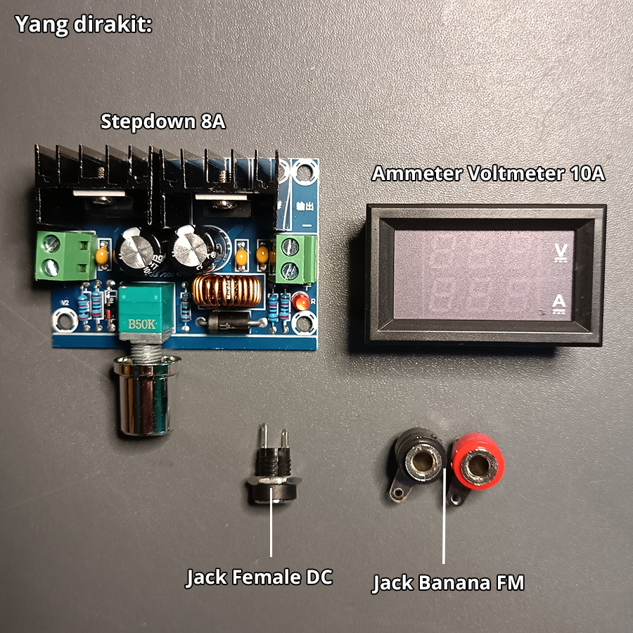 Penghancur Short Stepdown MBR 8A Step Down 8A 12V