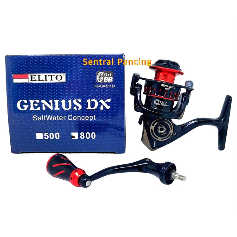 Reel Spinning Elito Genius DX 500 DX 800