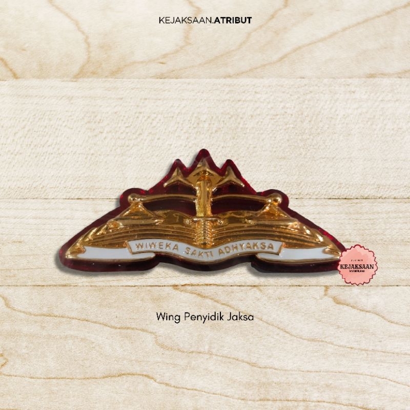 Pin Penyidik Jaksa Kejaksaan