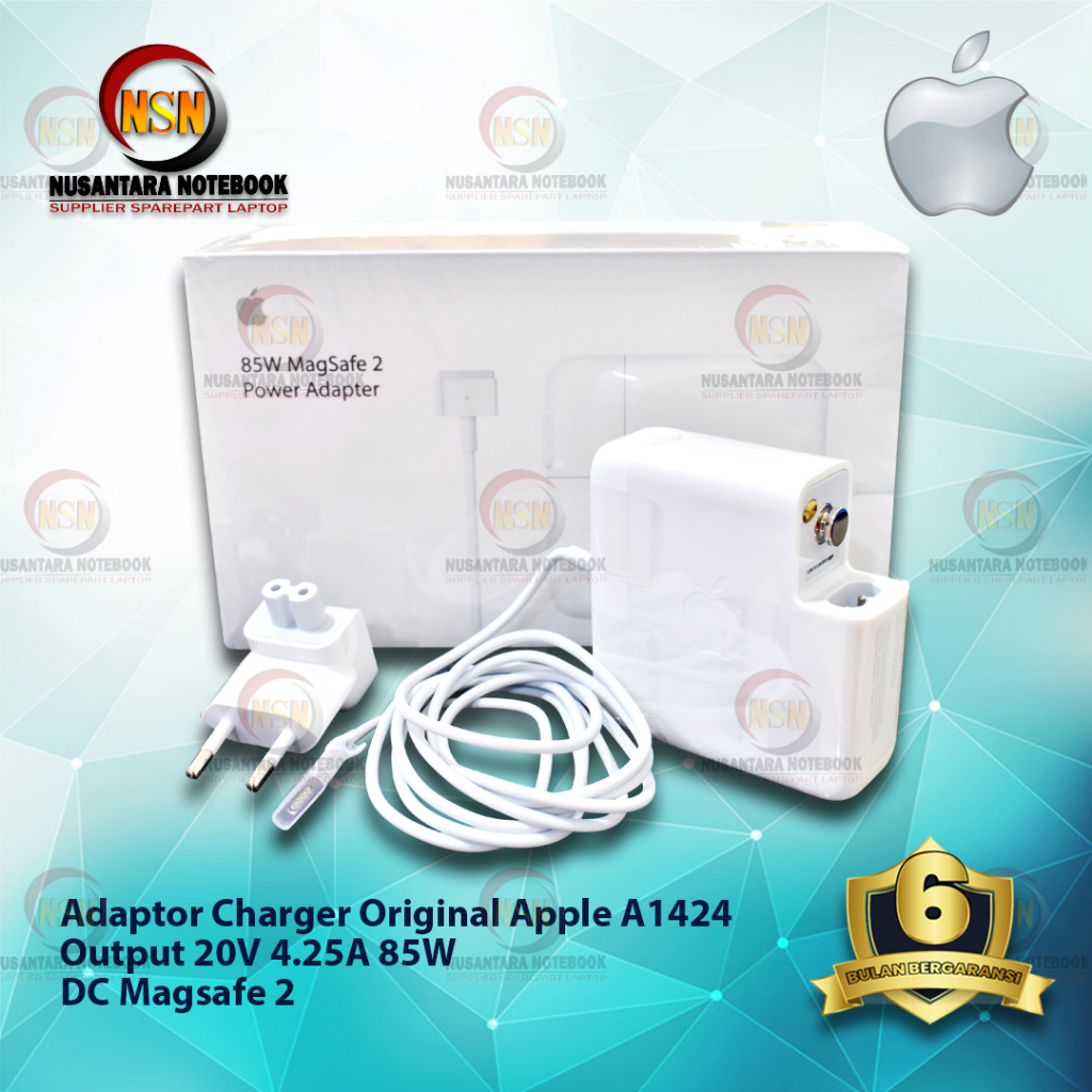 Adaptor ORI Charger Apple 20V 4.25A 85W Magsafe 2