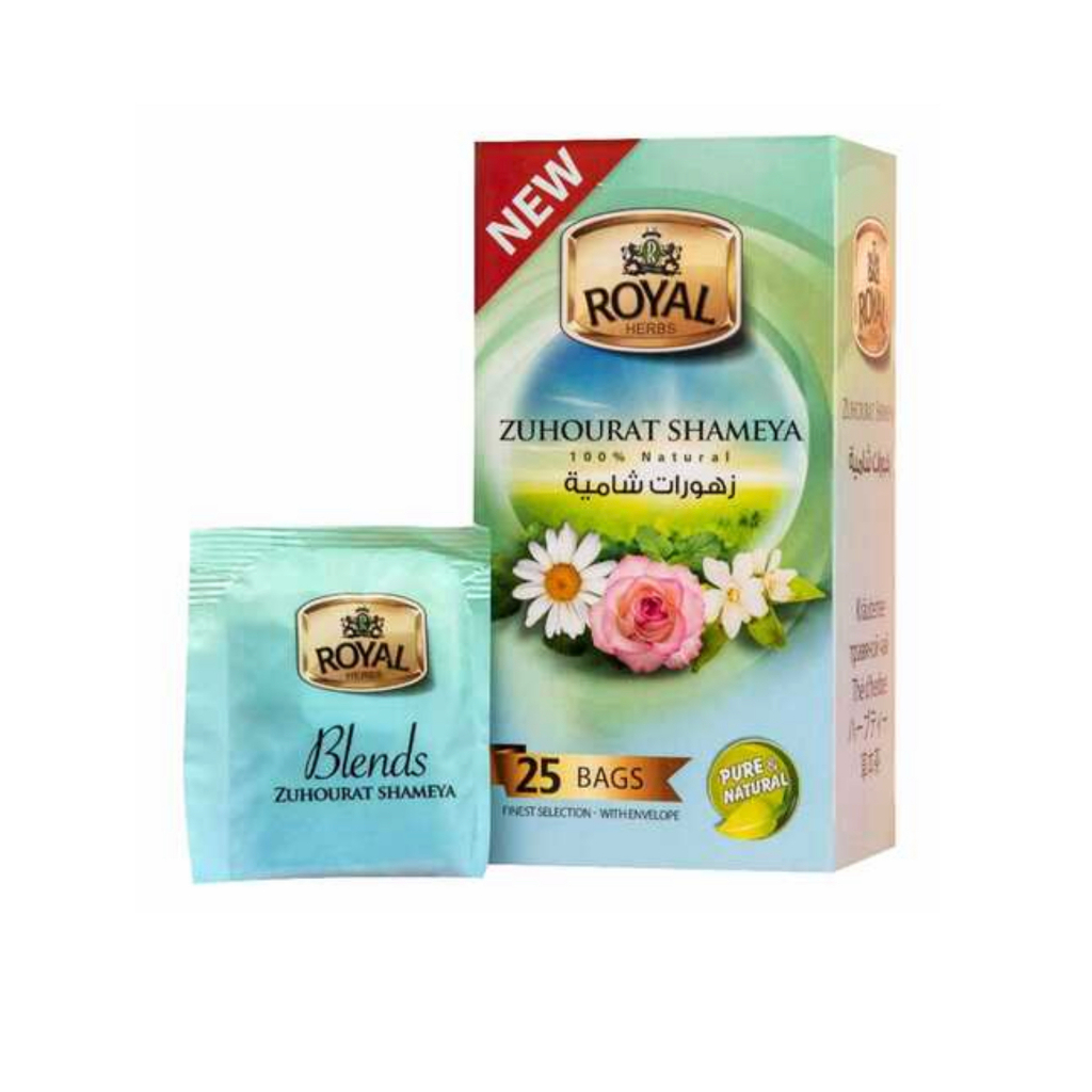 

Royal Herbs Zuhourat Shameya 25 Tea Bags