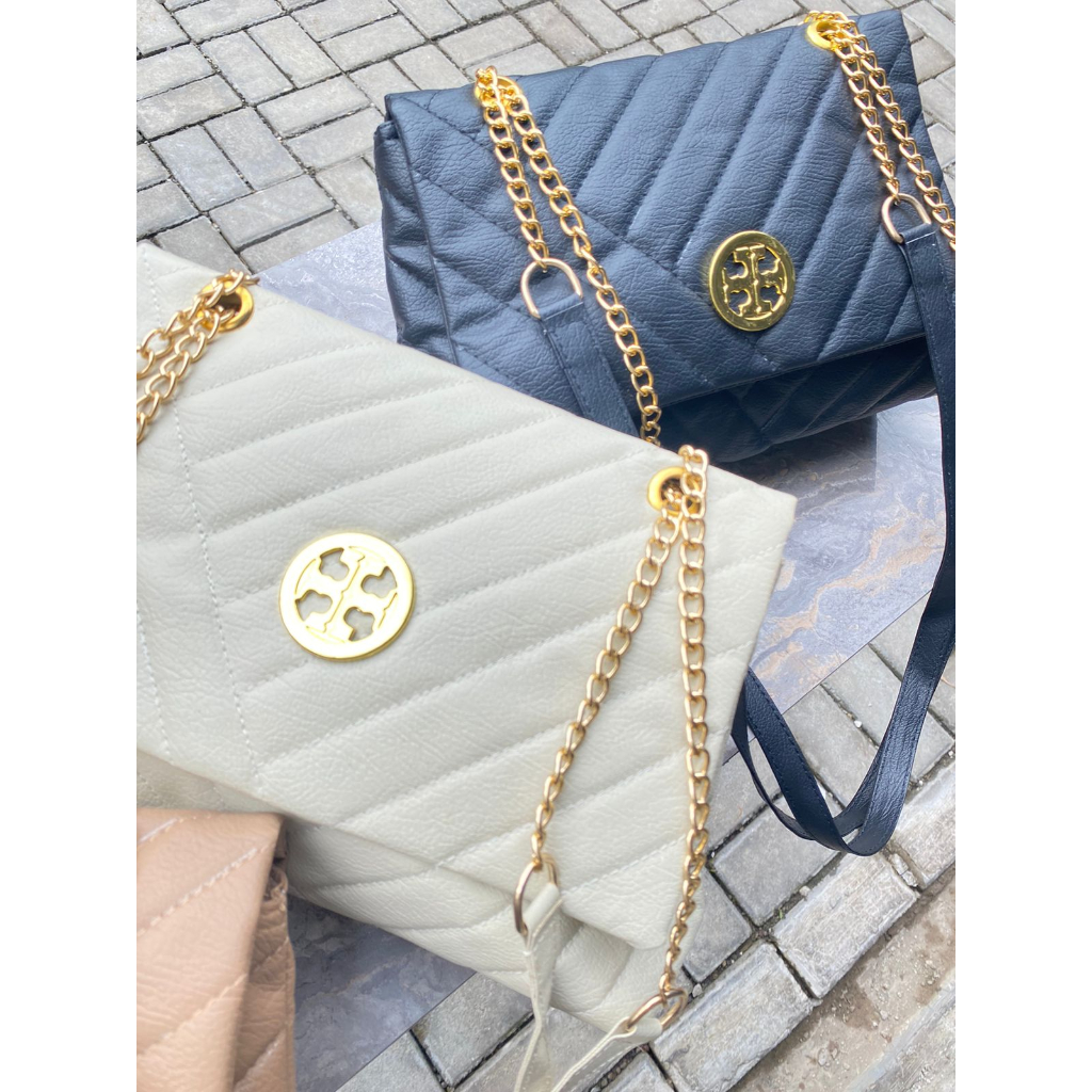 Slingbag Wanita Cory Tas Selempang Cewek Perempuan Tali Rantai Terbaru IrvanBagshop