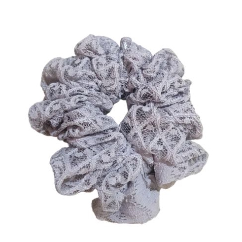 IKAT RAMBUT SCRUNCHIE BROKAT