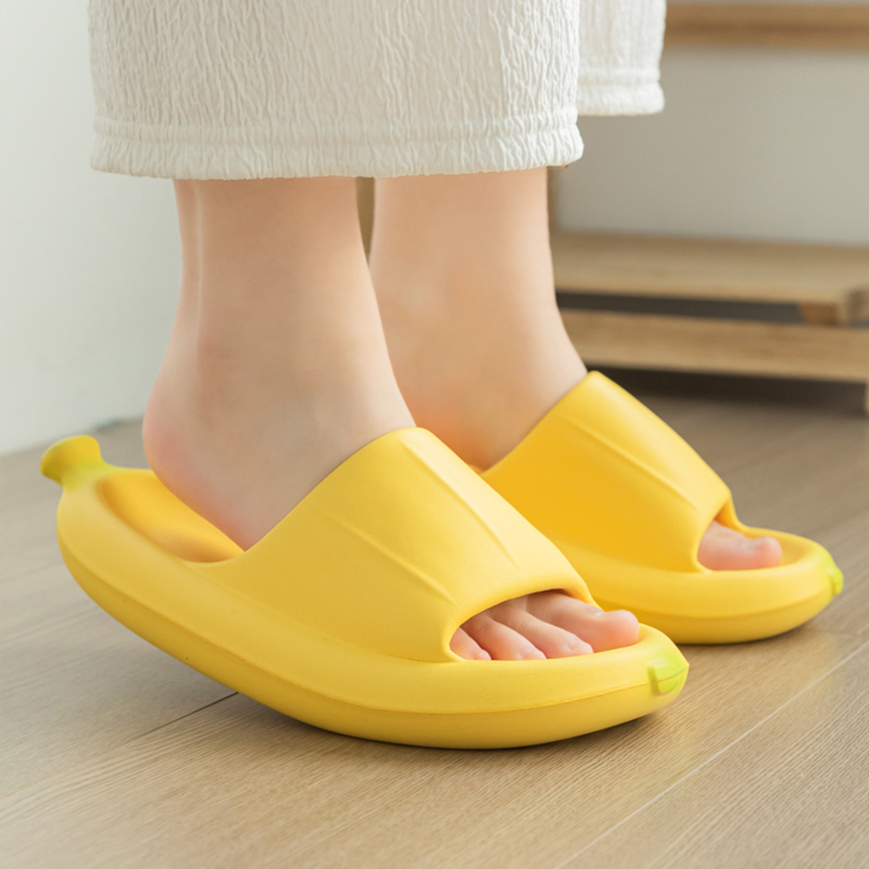 KOMIN-Sandal Rumah Wanita Sendal kreatif Dewasa Eva Lembut Ringan Nyaman Sandal Pasangan Korea Selatan Dalam Kamar Mandi SIZE 36-41