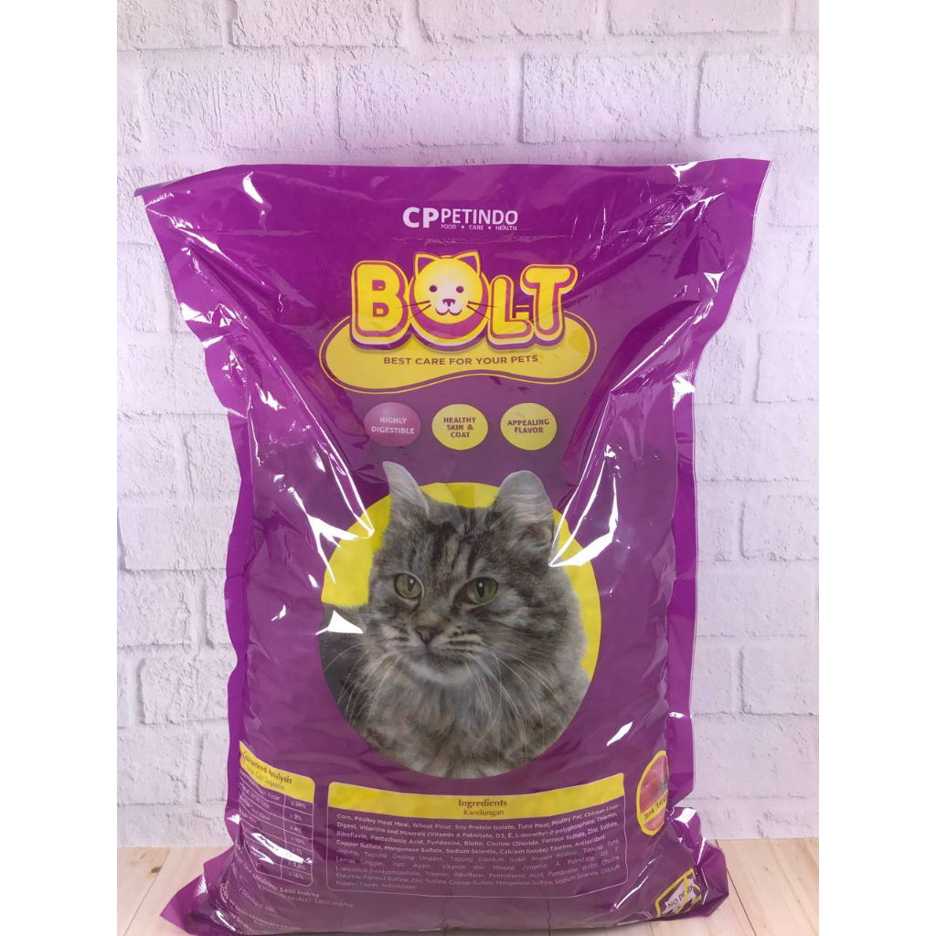 MAKANAN KUCING BOLT 1KG REPACK