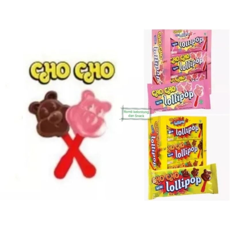 

Cho Cho Lollipop (1Pak isi 24Pcs) Chocho Loly