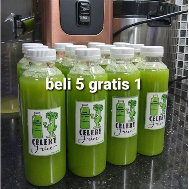 Jus sledri | juice sledri | cold press juice | beli 5 gratis 1