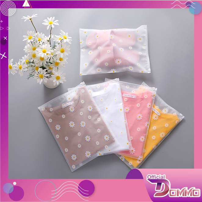 DOMMO - D6078 Kantong Zipper / Pouch Zipper Lock Bermacam Variasi / Zipper Storage Bag / Kantong Zip Lock Motif / Zipper Bag / Travel