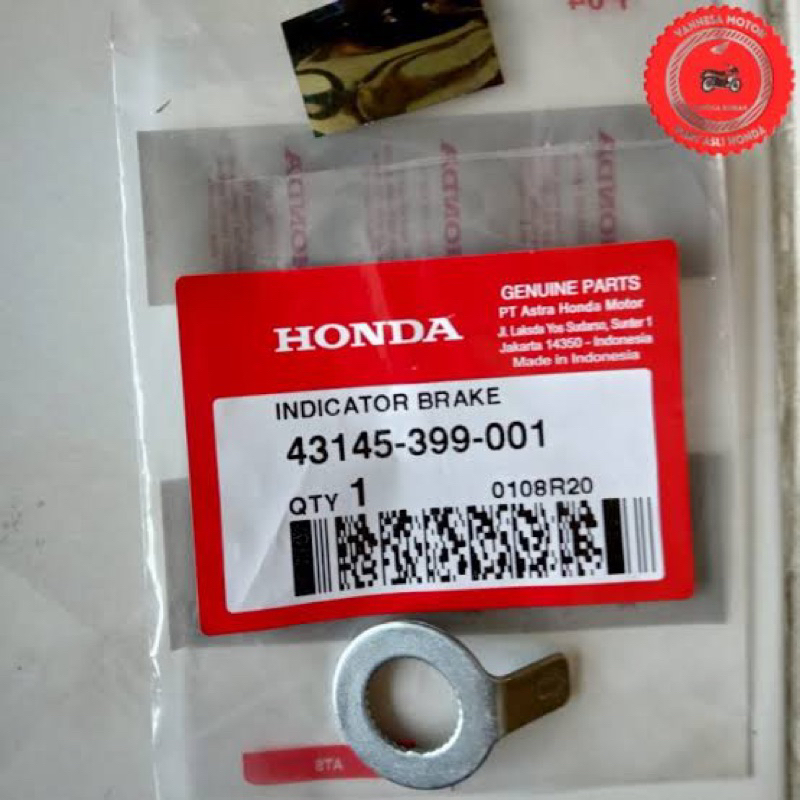 indikator penunjuk kampas rem honda c70 c700 c800 astrea 800 star prima grand legenda impressa origi