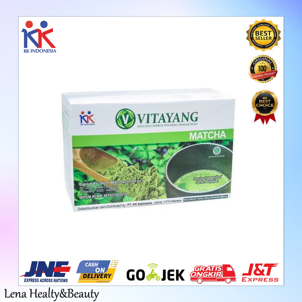 

Vitayang Matcha KK Indonesia Original Minuman Teh Hijau Berkualitas Tinggi Dengan Klorofil