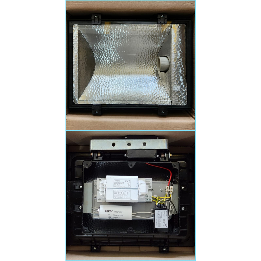 Kap Lampu HPIT 400w Philips Lampu Sorot 400 watt hpit tembak komplit