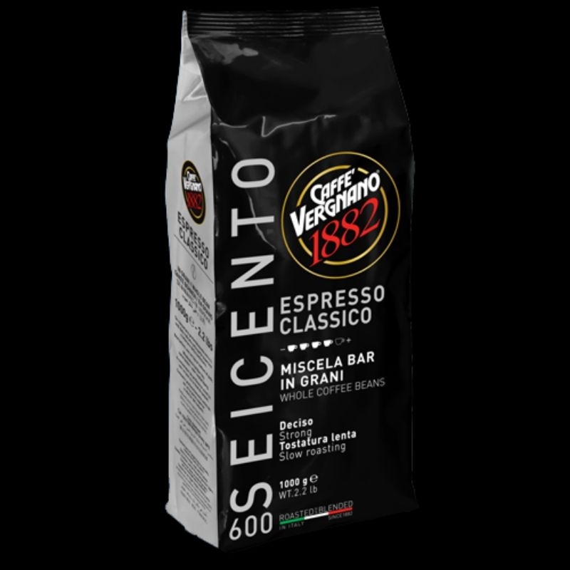 

caffe vergnano coffee bean espresso classico crema biji kopi import arabica robusta