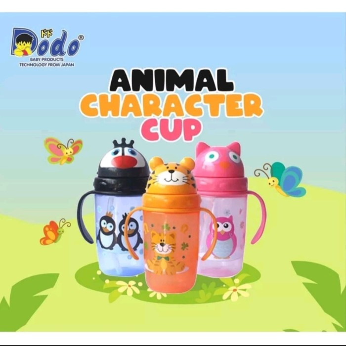 DODO BOTOL MINUM ANAK ANIMAL KARAKTER BOTOL MINUM DODO GAGANG