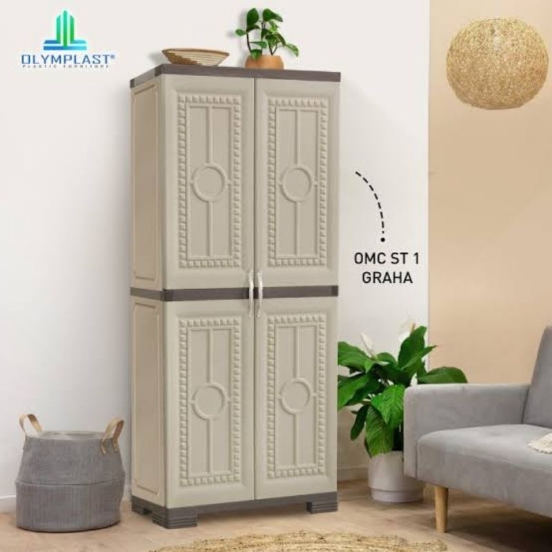 Lemari Pakaian Plastik Olymplast OMC ST 1