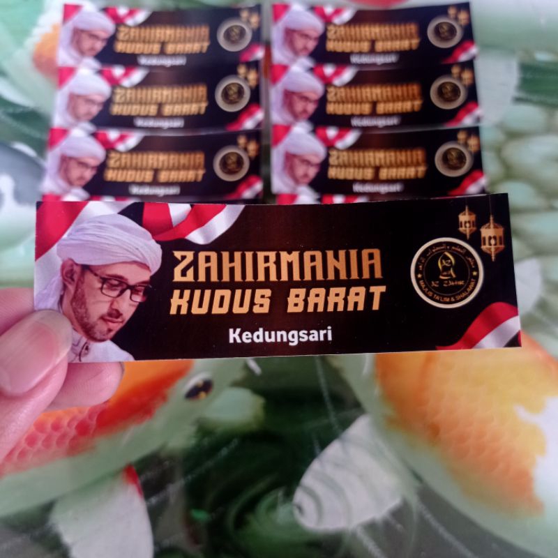 

(Minimal Order 10 pcs) Stiker Vynil Zahir Mania Nuansa Ramadhan