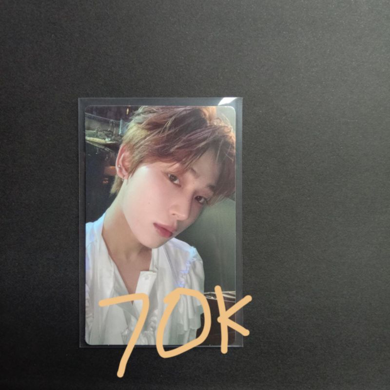 (booked) Photocard sunoo selca dark blood half version official pc selfie db full new enhypen heeseu
