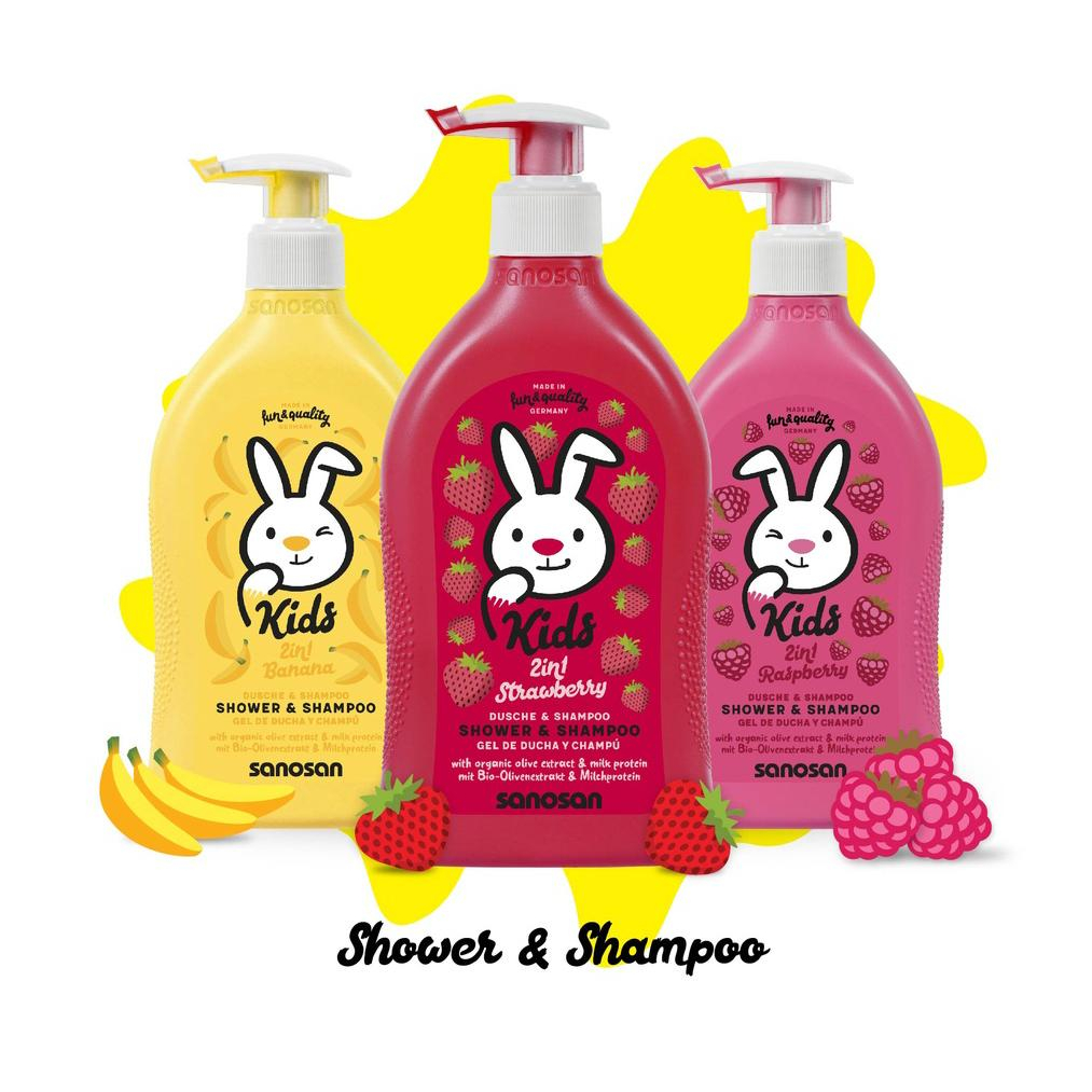 Sanosan Kids Shower &amp; Shampoo 400ml