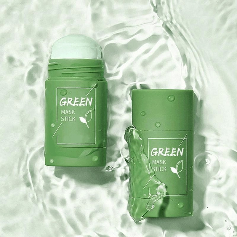 MEIDIAN GREEN TEA MASK CLEANSING CLAY STICK Wajah Bebas Komedo Jerawat dan Minyak Berlebih