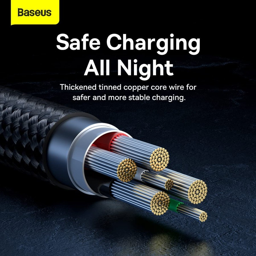 Baseus Explorer Series Auto Power-Off Cable USB to Type-C 100W 1m