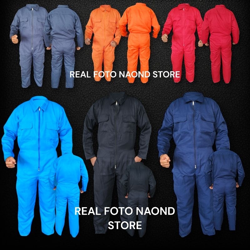 Wearpack katelpak / Coverall safety Seragam Kerja Proyek murah