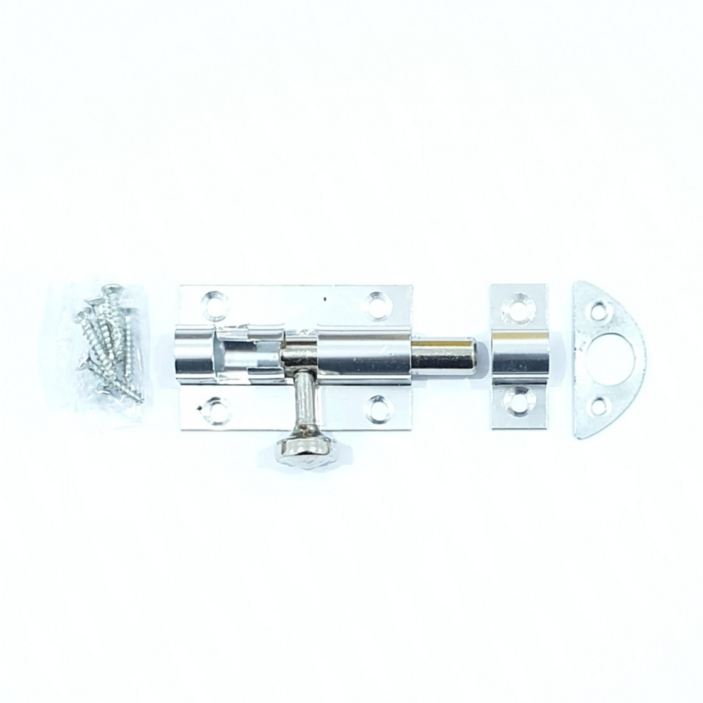 AMN Grendel Aluminium 2&quot; 5cm Gerendel Selot Slot Pintu Jendela Murah Berkualitas Bagus