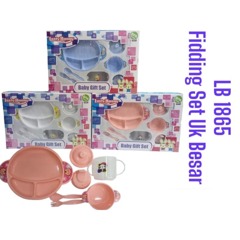 Lustybunny Fidding Set Peralatan Makan