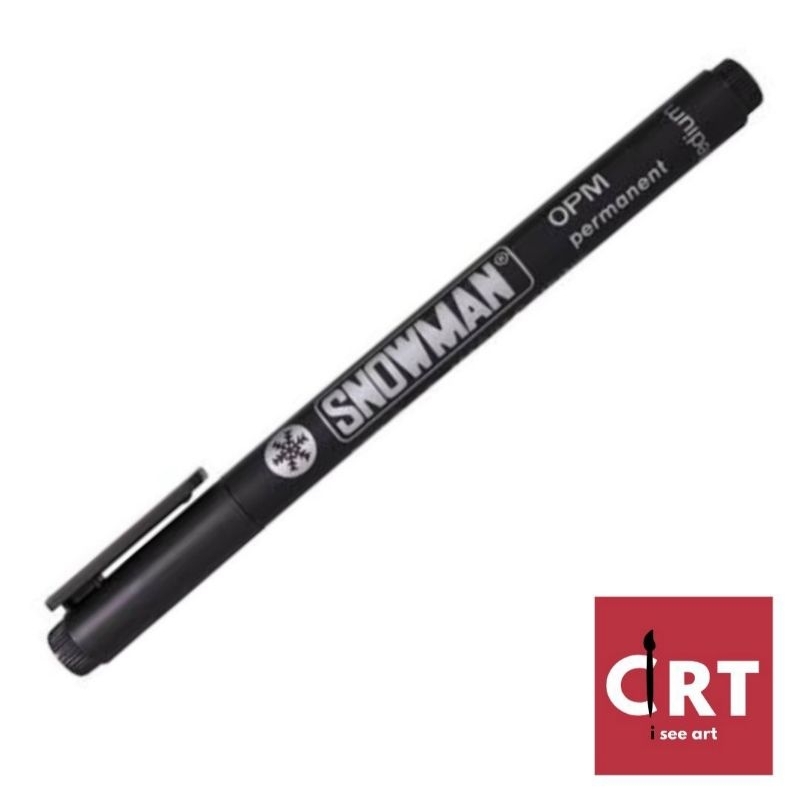 

Spidol Snowman OPM Black