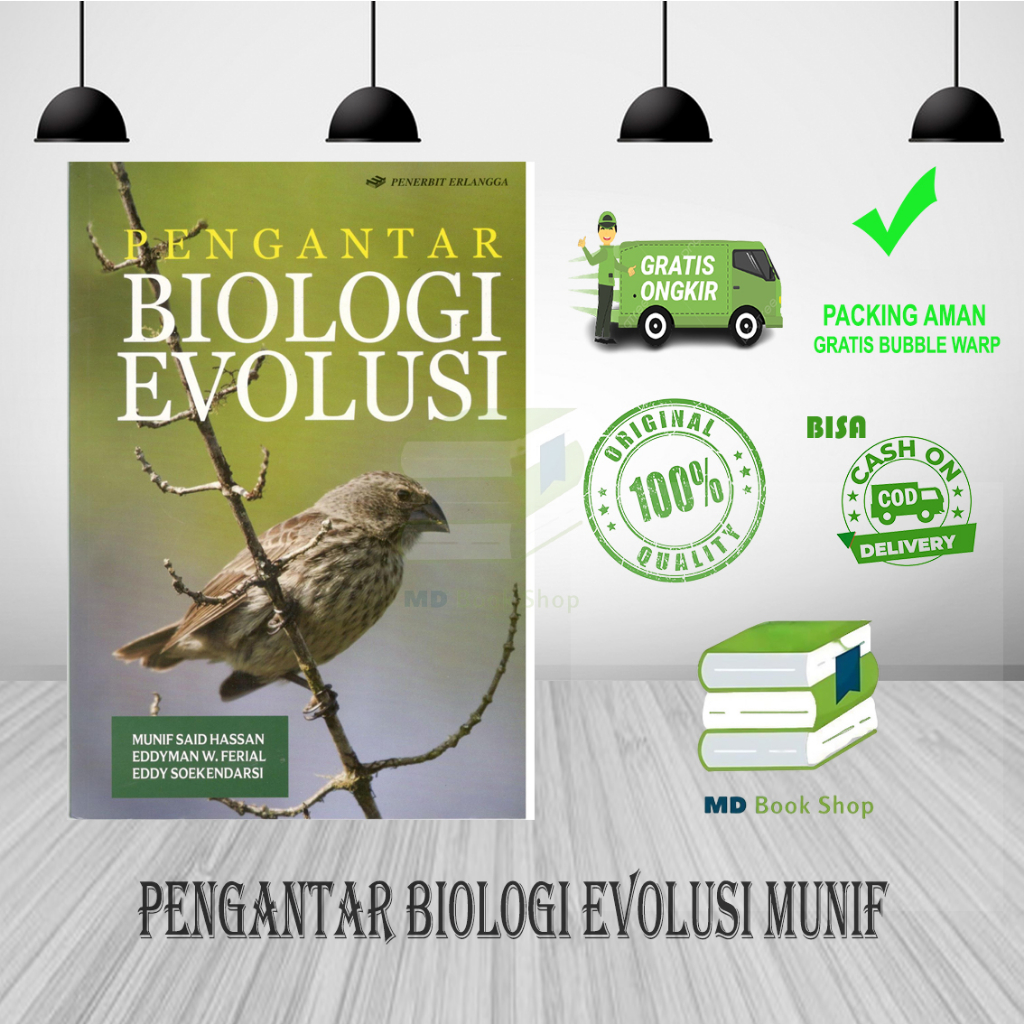 BEST SELLER ORIGINAL PENGANTAR BIOLOGI EVOLUSI MUNIF - ERLANGGA