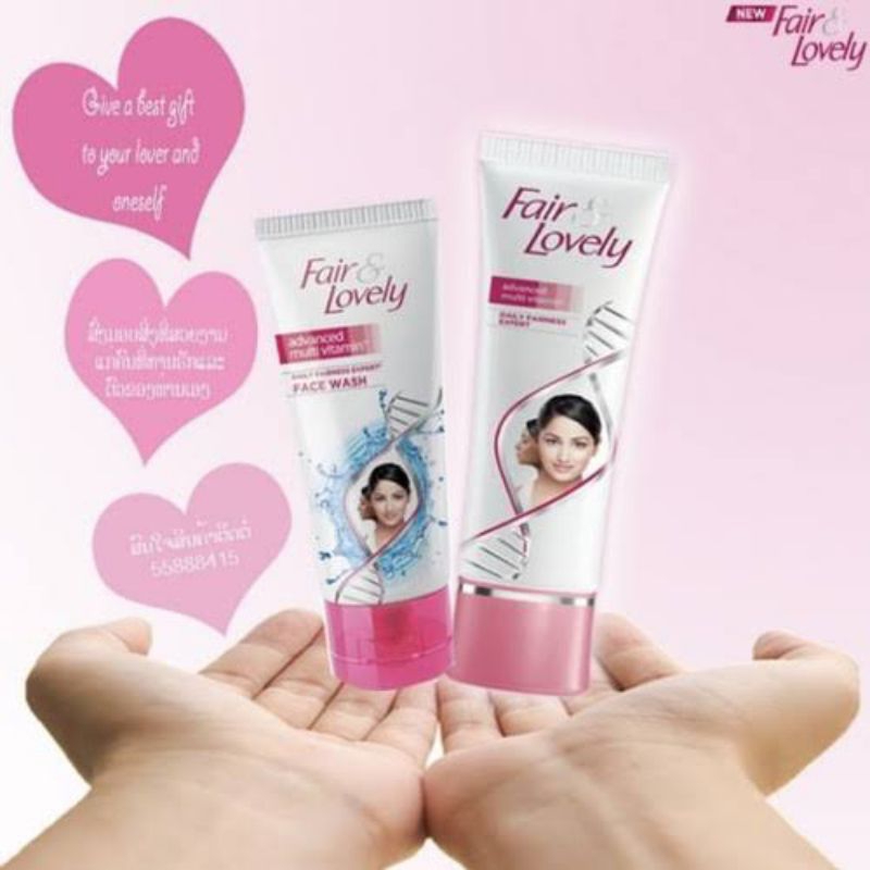 Paket Fair and Lovely 2in1 Facial Foam Dan Krim pencerah Wajah