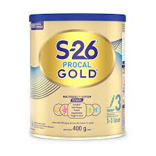S26 procal gold tahap 3 400 gram | susu bubuk kaleng | susu formula
