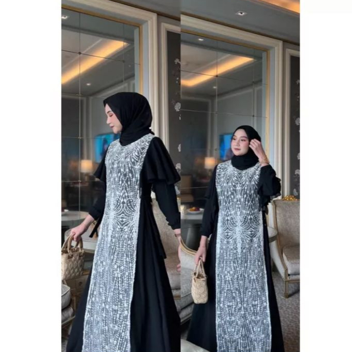 LADY DRESS GAMIS BRUKAT PREMIUM