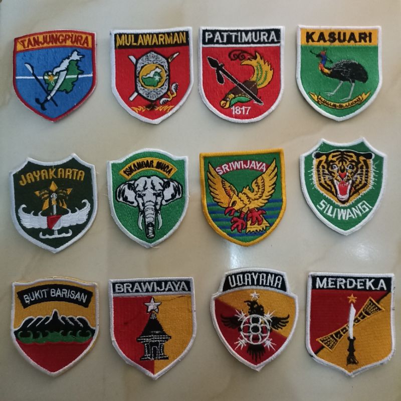 Badge | Bet | Brevet PDH TNI Logo KODAM