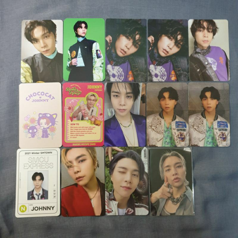pc photocard nct johnny sticker deluxe catharsis sanrio baker 2baddies pob favorite mecima id smcu a