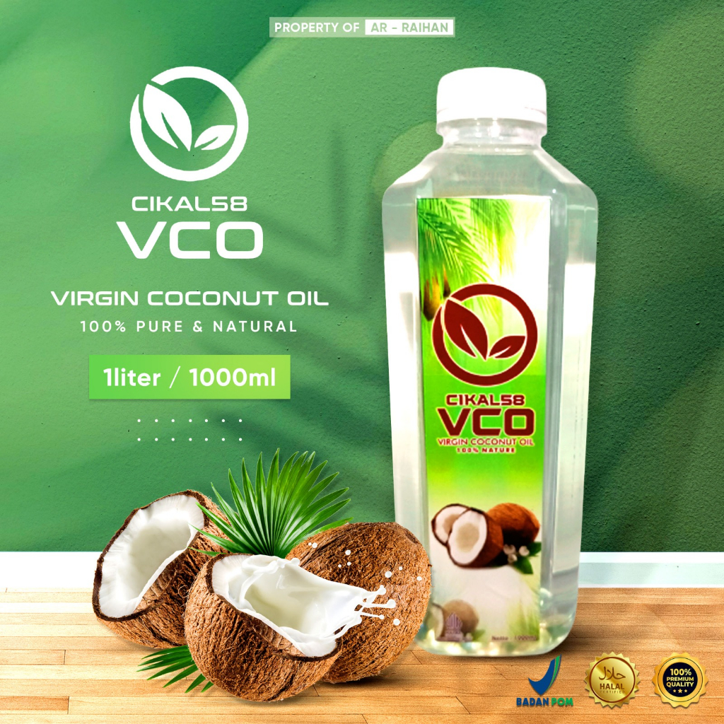 VCO Virgin Coconut Oil 1000ml | VCO Minyak kelapa murni | VCO murni. Minyak vco fermentasi - minyak kelapa original. Minyak vco sr12. Vco 1liter. Vco virgin coconut oil. minyak kelapa. Minyak kelapa vco. Virgin oilfermentasi. Vco coldpress vco sentrifugal