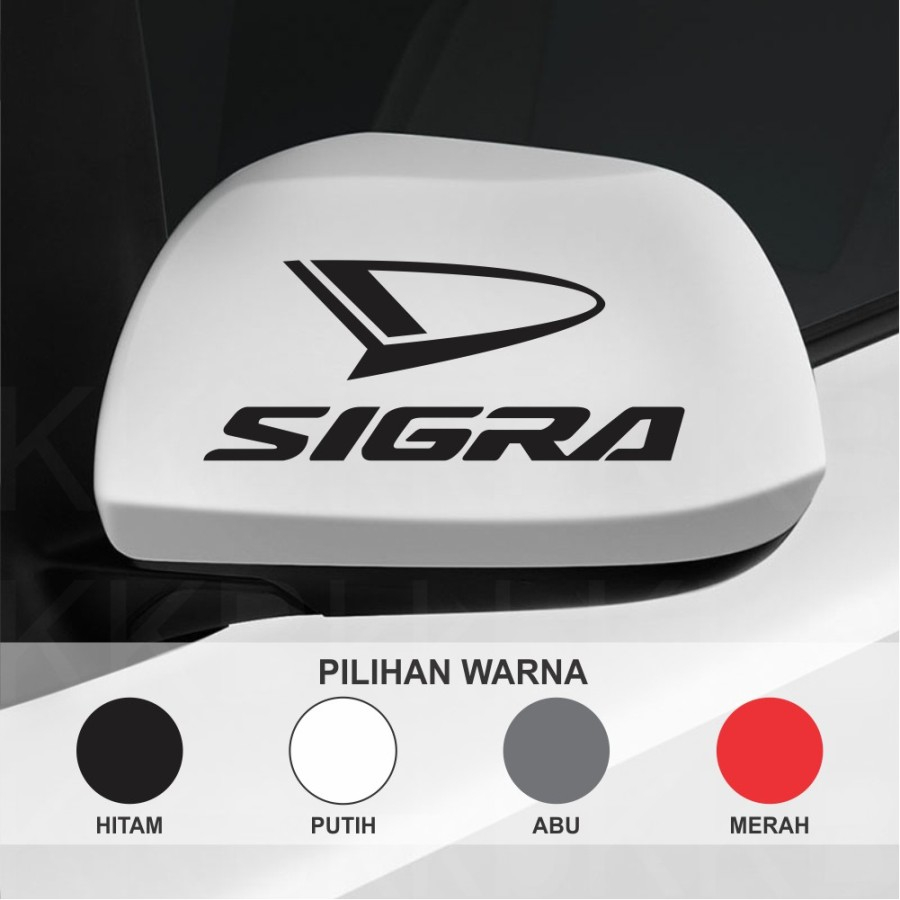 CUTTING STICKER MOBIL DAIHATSU SIGRA STIKER SPION MOBIL KEREN